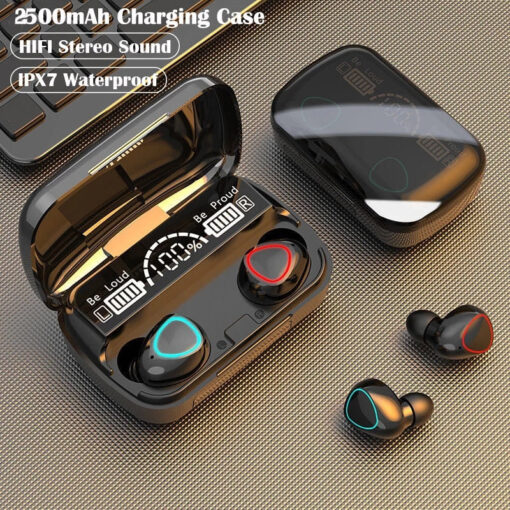 M10 TWS Wireless Bluetooth Earbuds Best Price in Pakistan | Led Display | Long Battery Life - Image 2