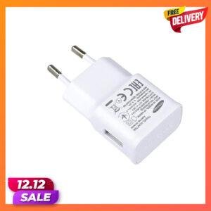 Samsung 2 pin white color fast charger for all android phones