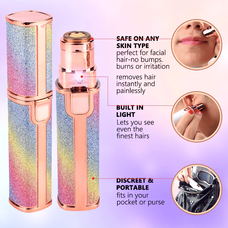 Flawless 2 in 1 Facial Hair Trimmer - Image 8