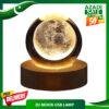 3D Moon Crystal Ball Lamp