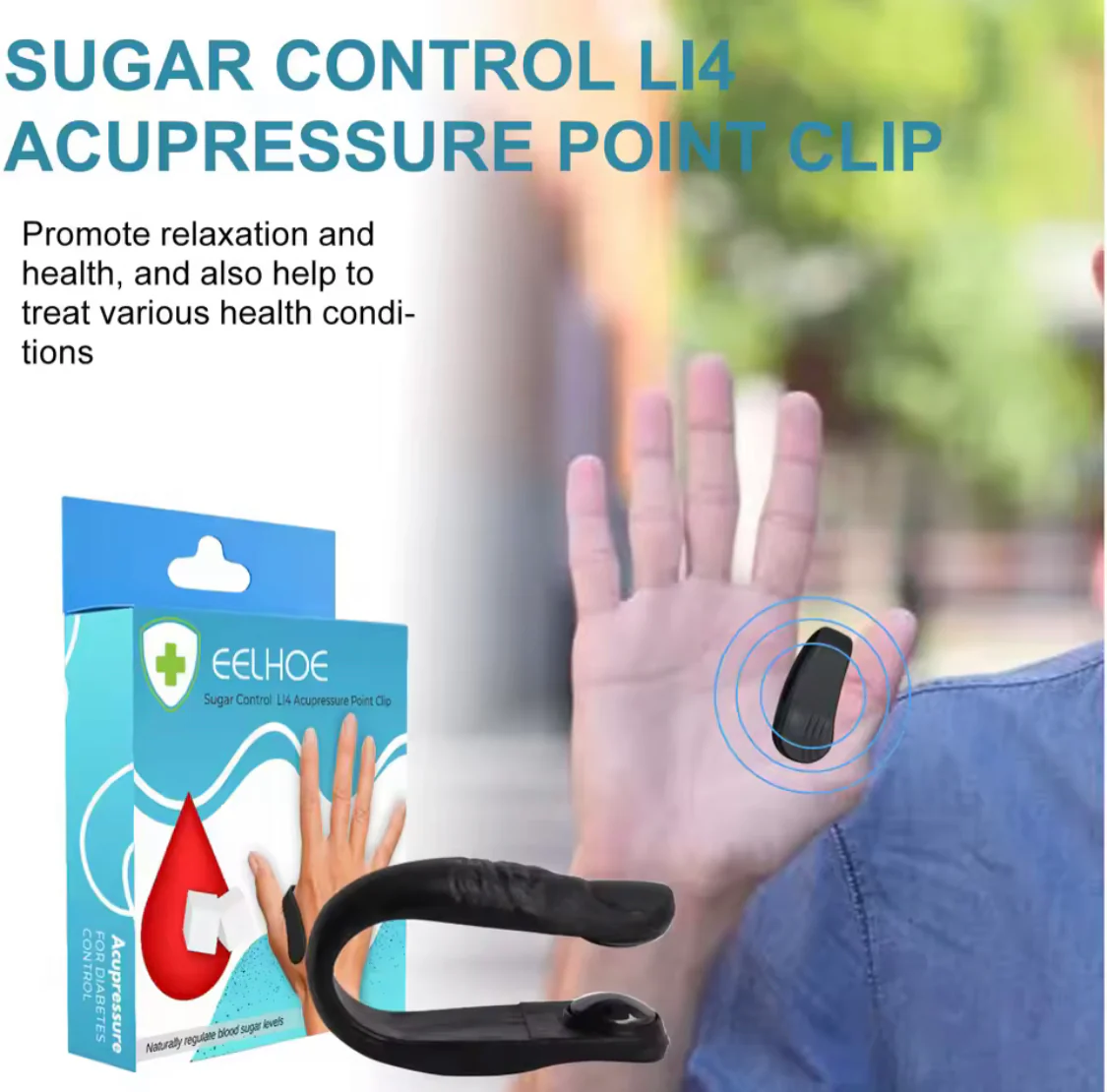 Acupressure Sugar Control Clip - Image 5