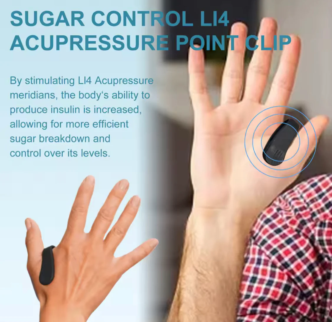 Acupressure Sugar Control Clip - Image 6