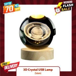 3d crystal saturn lamp price pakistan