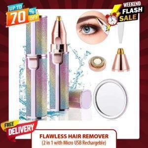 flawless 2 in 1 hair remover trimmer price pakistan