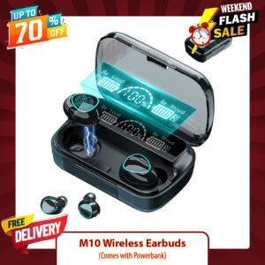 m10 wireless earbuds price pakistan